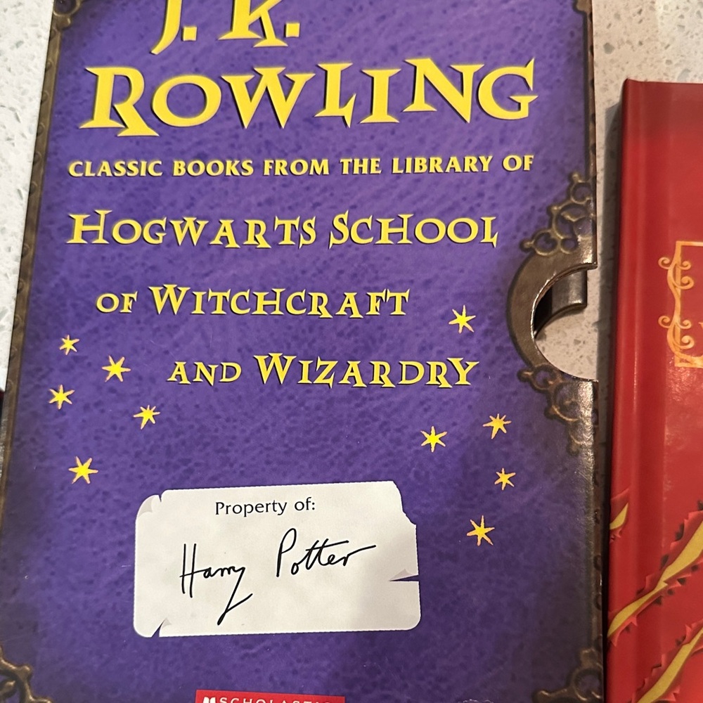 J.K. Rowling Books additions to the Harry Potter series